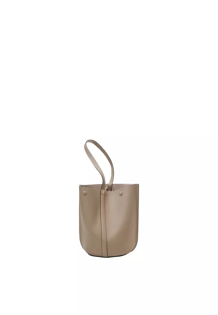 ORUKAMI Flat Hook Convertible Bucket Tote Small - Toffee