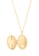 Wanderlust + Co gold You Are Magic Gold Medallion Locket Necklace C858EACCC6B225GS_4