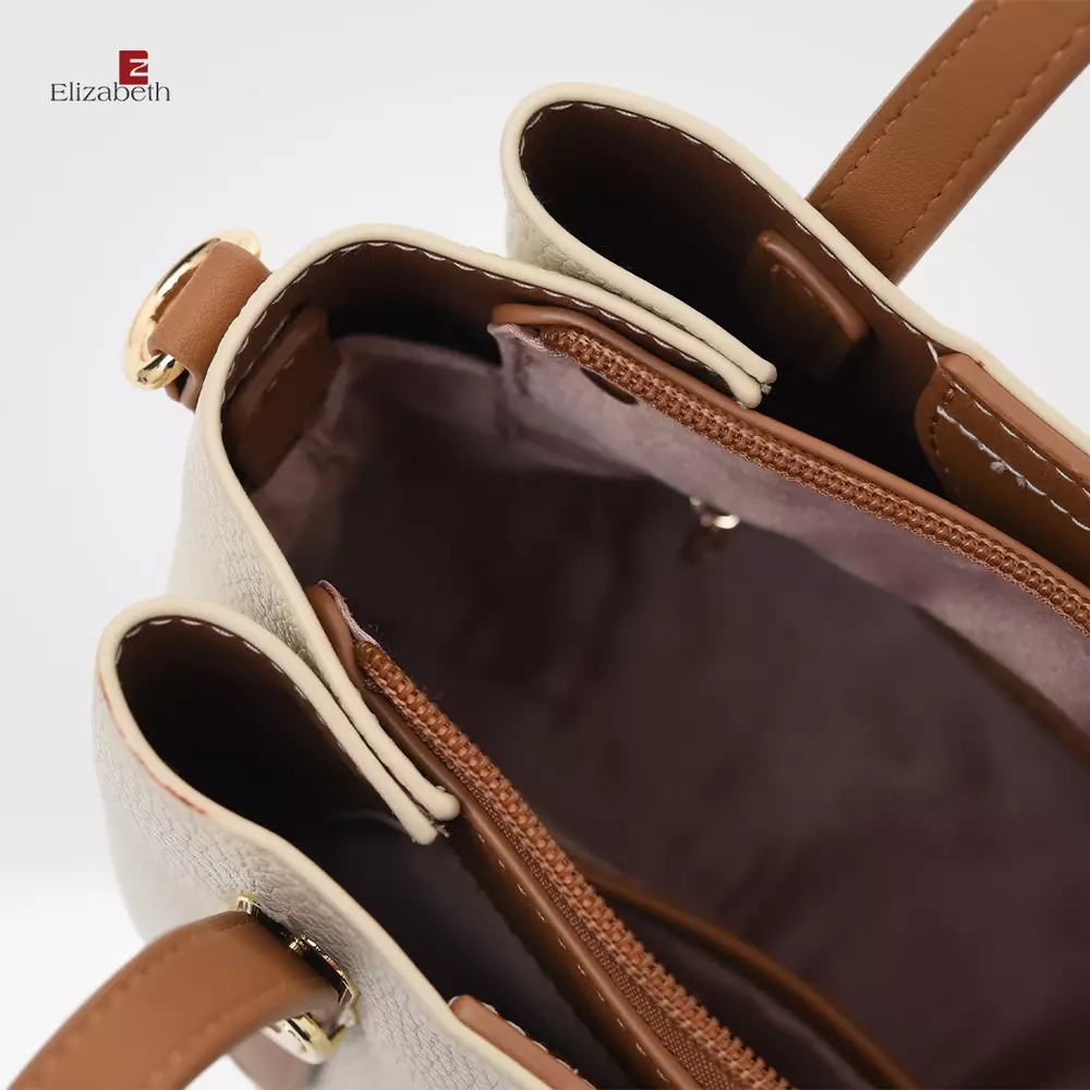 Tas Elizabeth Handbag 0798-2075 Cream
