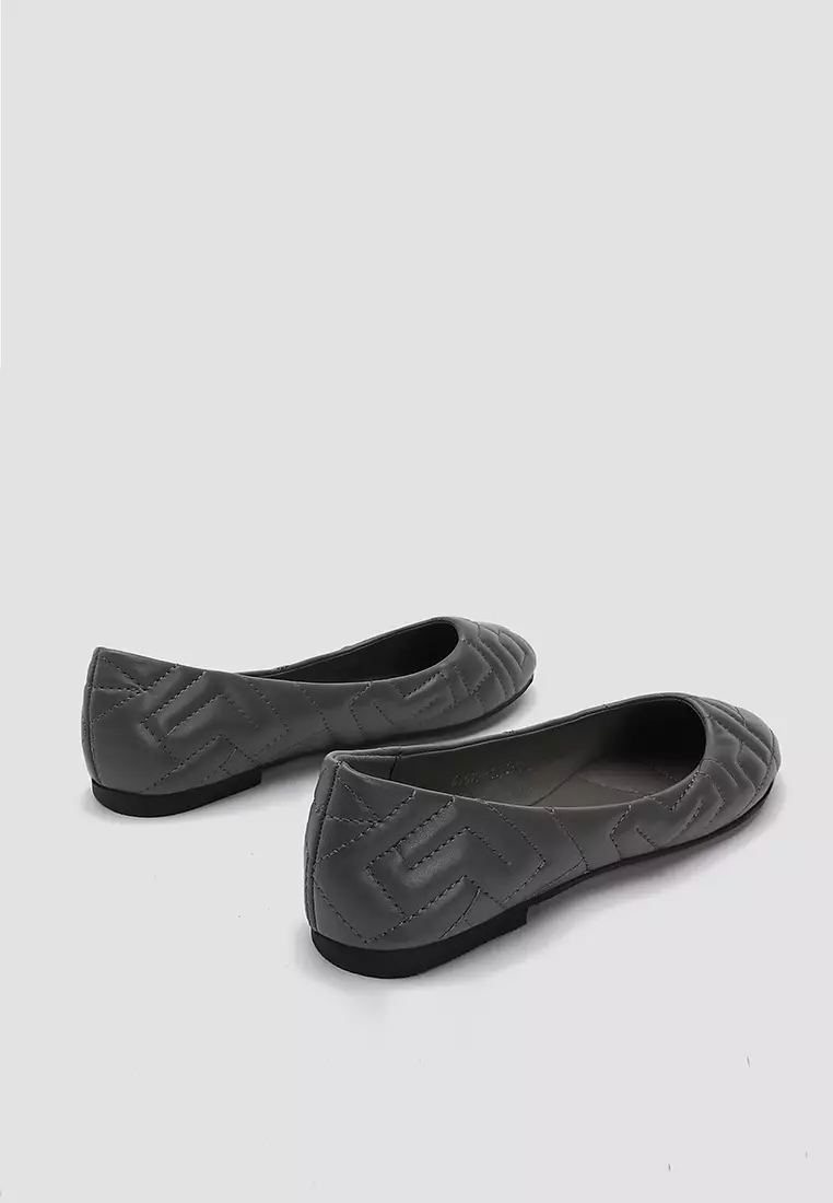 Abihail Rounded Toe Ballerinas