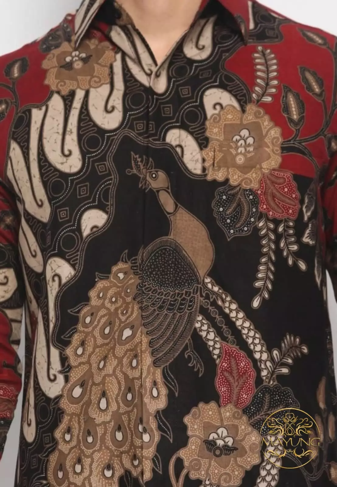 Aditya Mintragna Kemeja Batik Pria Premium Slimfit Modern Lengan Panjang