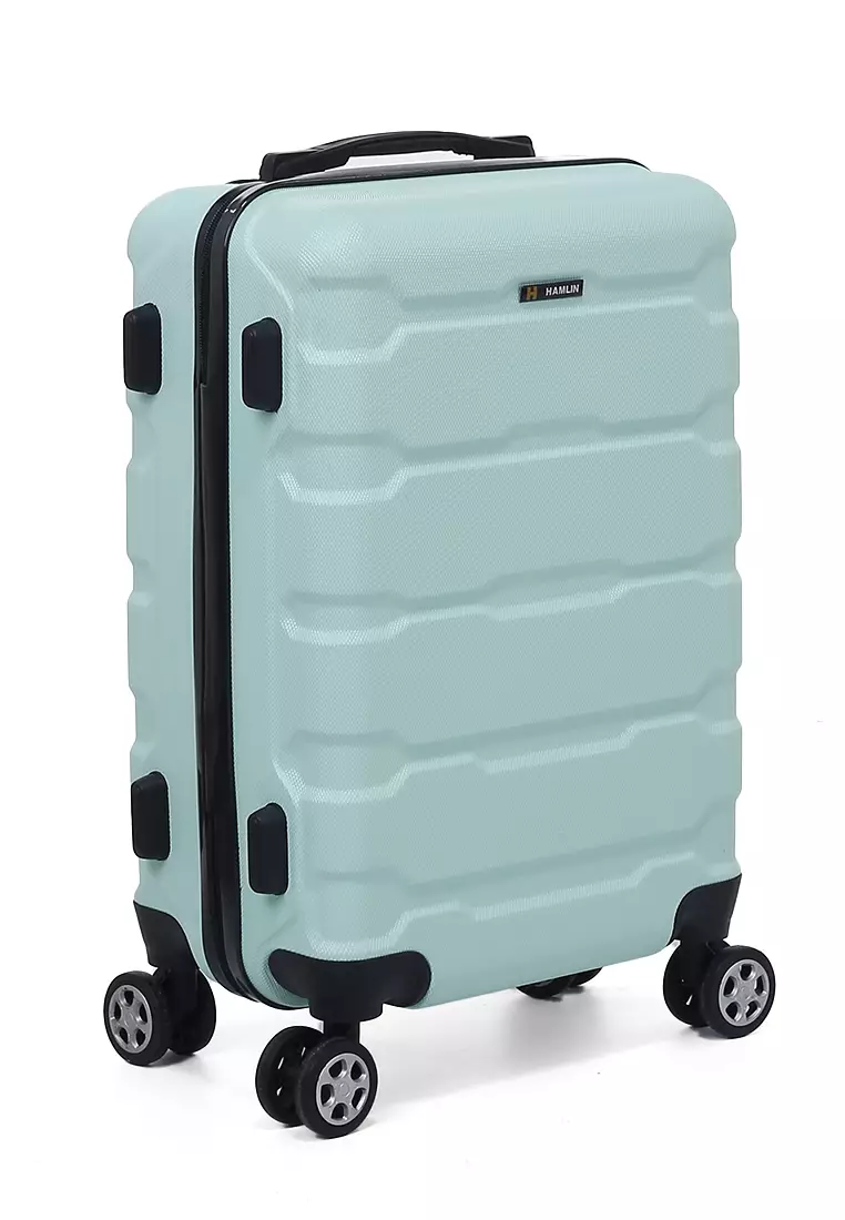 Carlton Koper Hardcase Unisex Size 20 Inch Tas Travel Combination Lock Large Compartment Material ABS+PVC Coated ORIGINAL - Mint