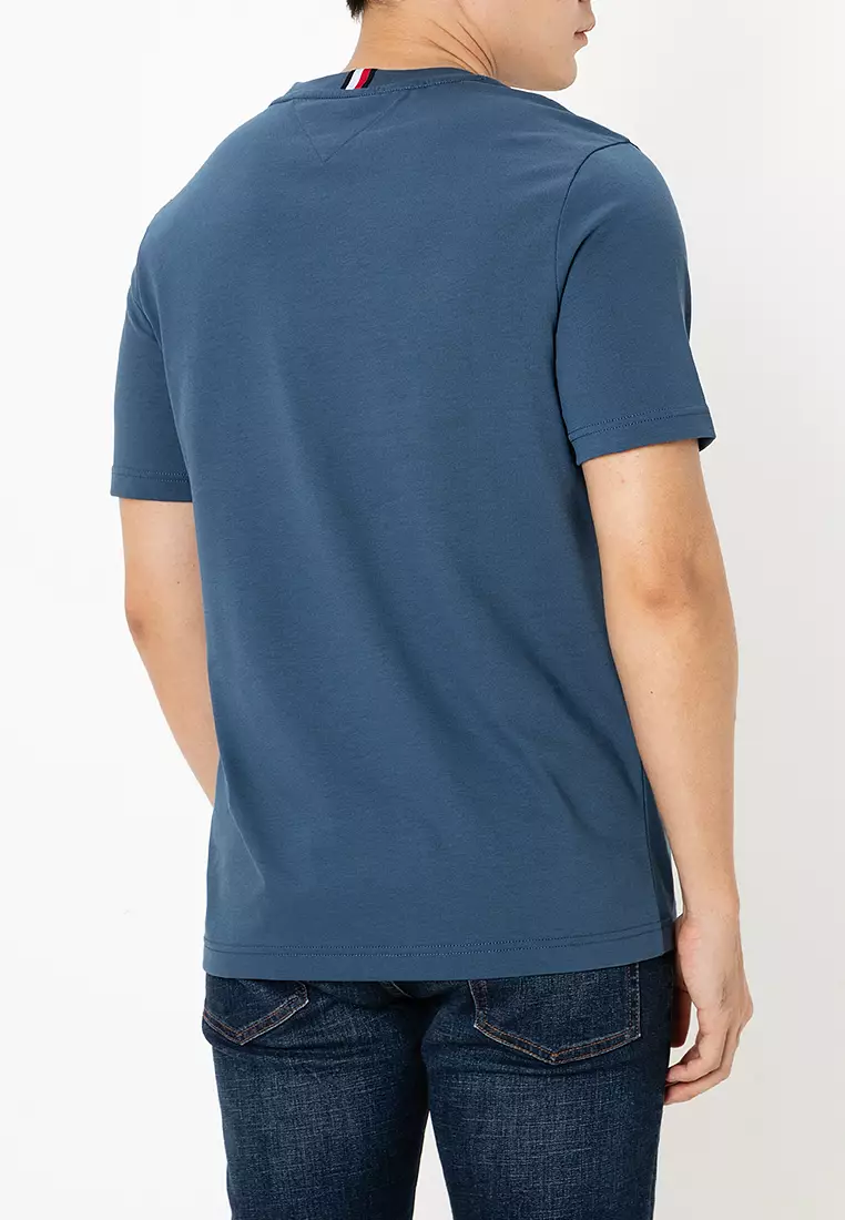 Grosgrain Tape Flag Logo T-Shirt - Tommy Hilfiger