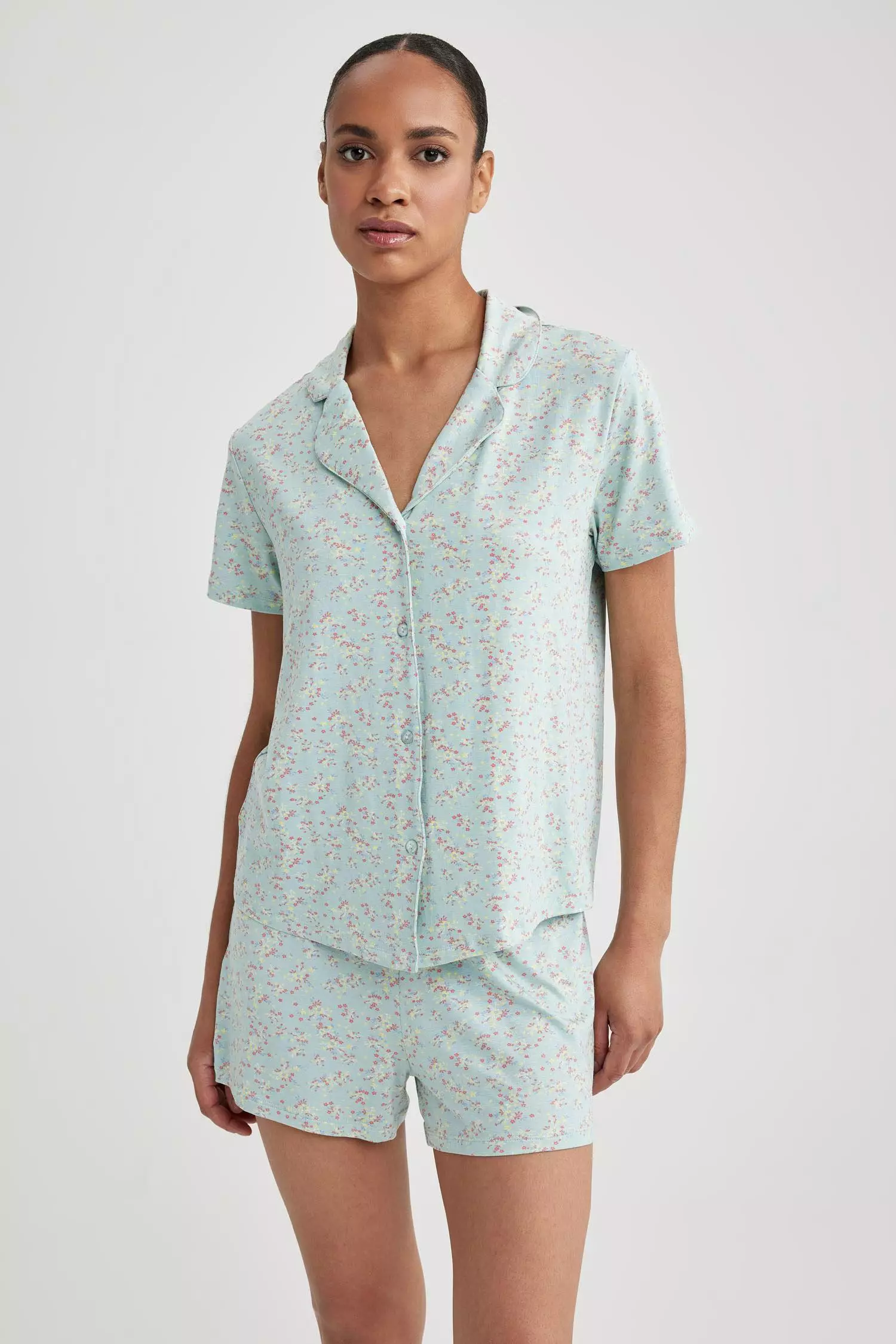 buy-defacto-2-piece-regular-fit-knitted-pyjama-sets-2024-online-zalora