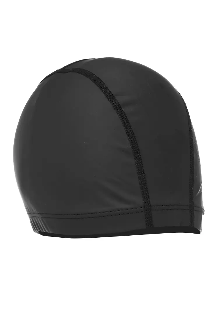 Ignacio Sport Hat Swimming Cap Topi Renang Unisex Elastis Anti Air Material Silicone ORIGINAL - Black