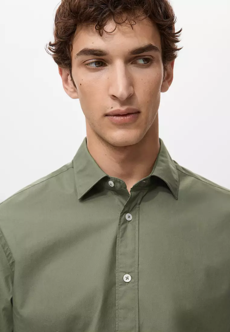 Regular-Fit 100% Cotton Shirt
