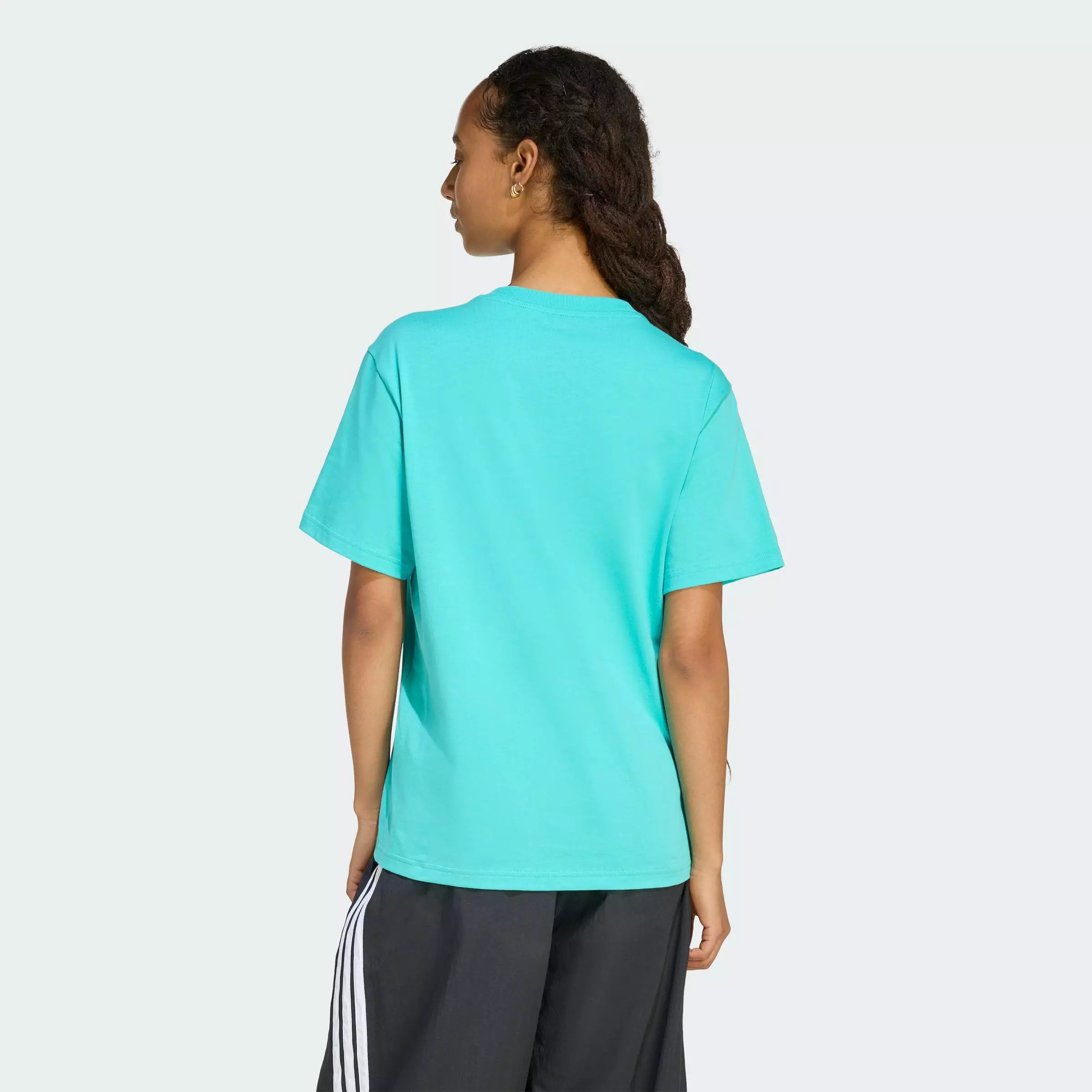 Lifestyle ADRENALINE AESTHETIC GRAPHIC T-SHIRT Women Turquoise JZ7867