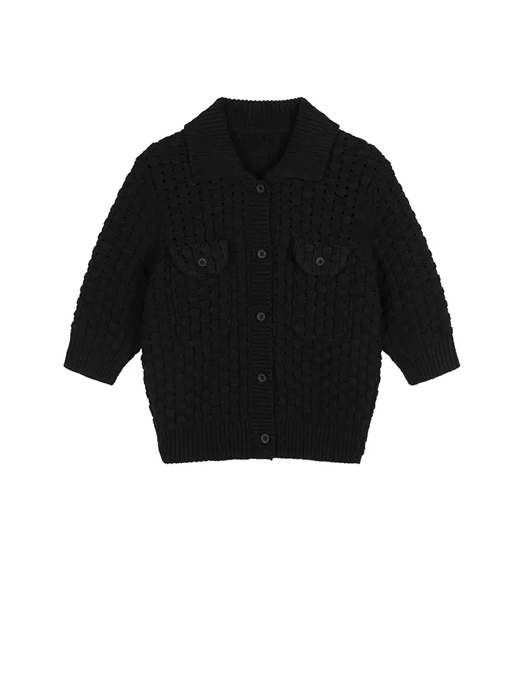 Short Cardigan Sweater