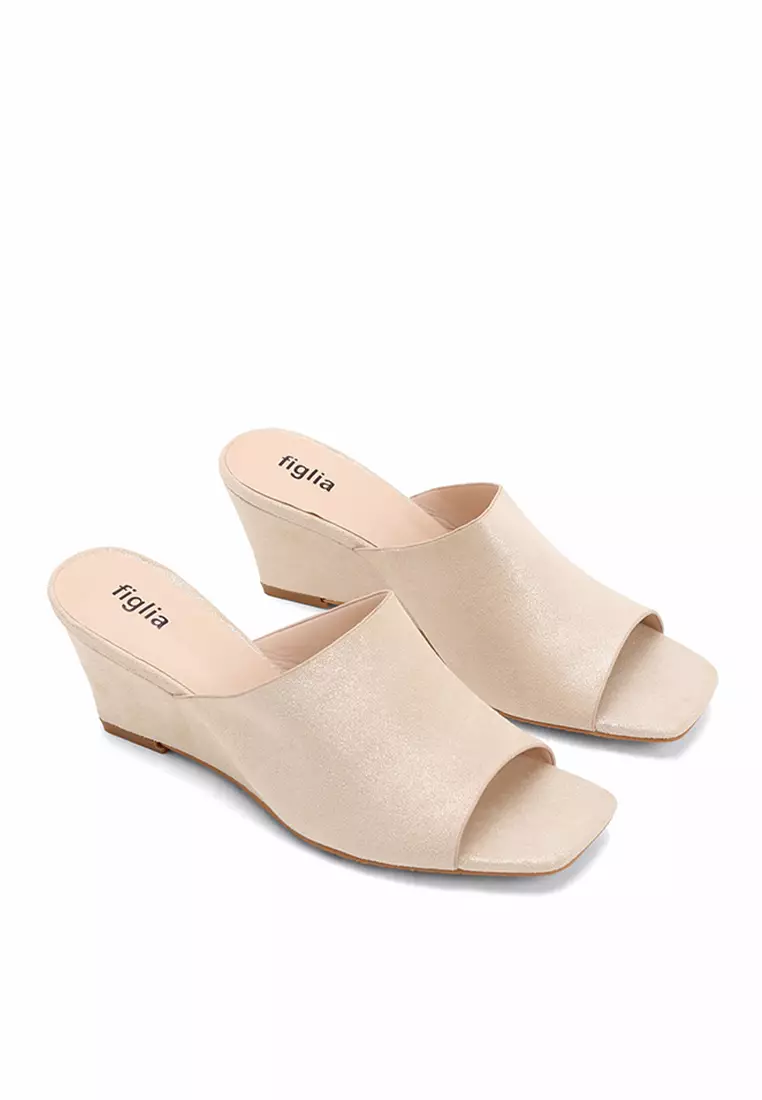 Buy Figlia Amber Wedge Slides 2024 Online ZALORA Philippines
