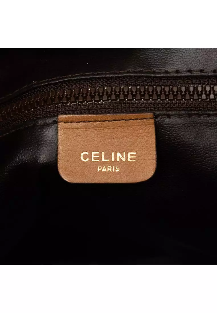 Pre-Loved Celine Macadam Coated Canvas Handbag