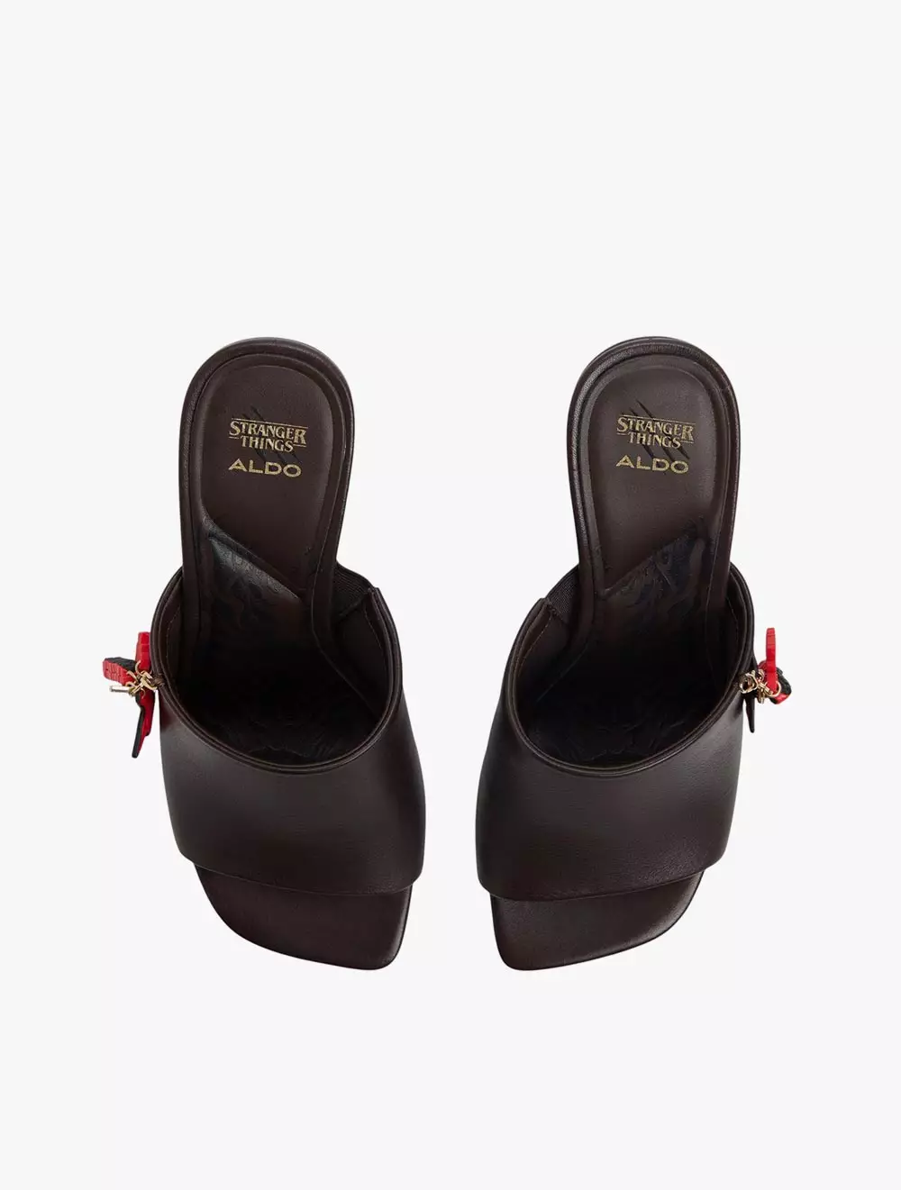 ALDO x Stranger Things Demogorgon Heeled Sandals - Dark Brown