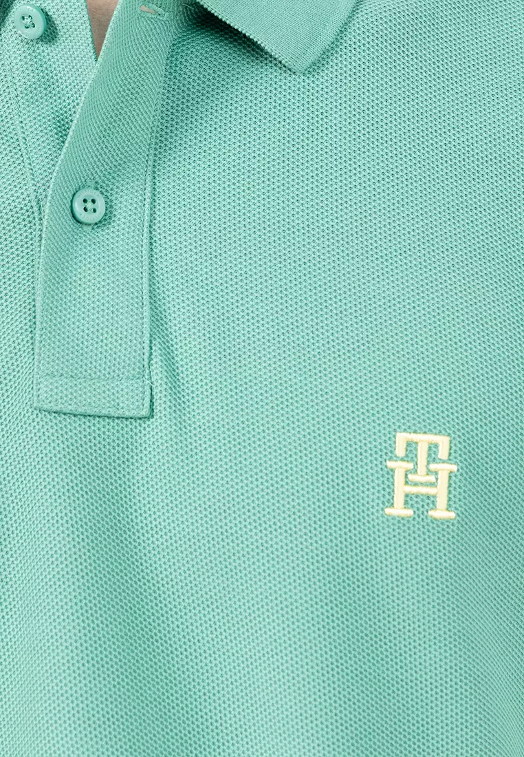 Monogram Logo Regular Polo Shirt - Th Mainline