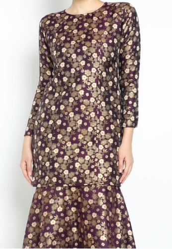 Buy Owlbynd Owl By Nora Danish Alicia By Owloveraya Modern Baju Kurung Online Zalora Malaysia