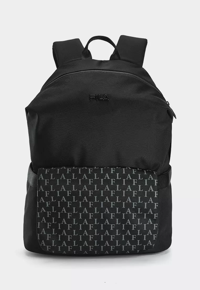 FILA Unisex Black Backpack