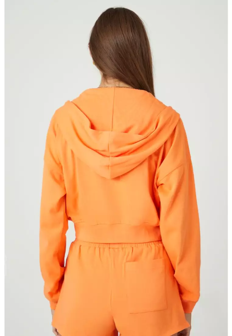 Forever 21 new arrivals orange hoodie