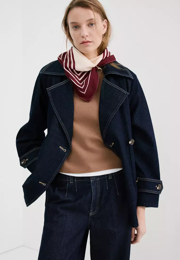 Wide Leg Mid-Rise Jeans