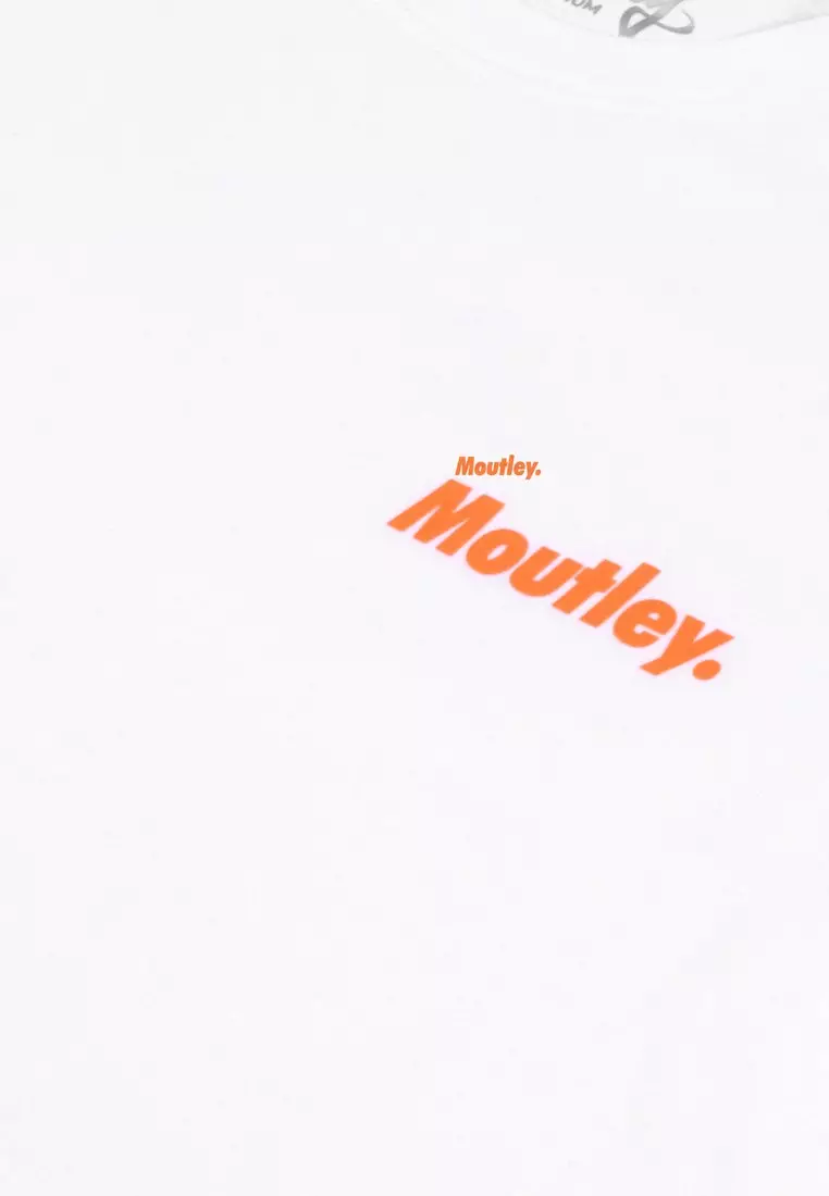 Moutley Men's T-Shirt Mild Cotton Basic Script Logo 060324