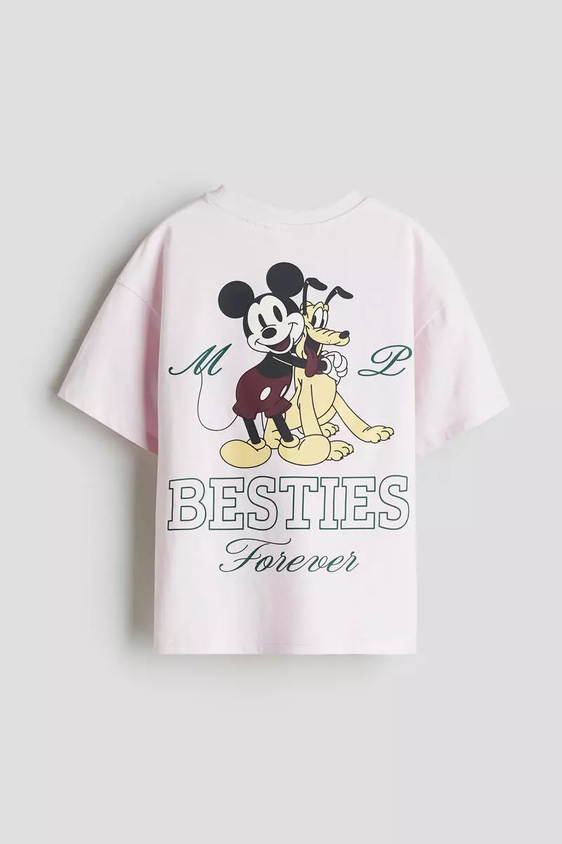 Printed cotton T-shirt