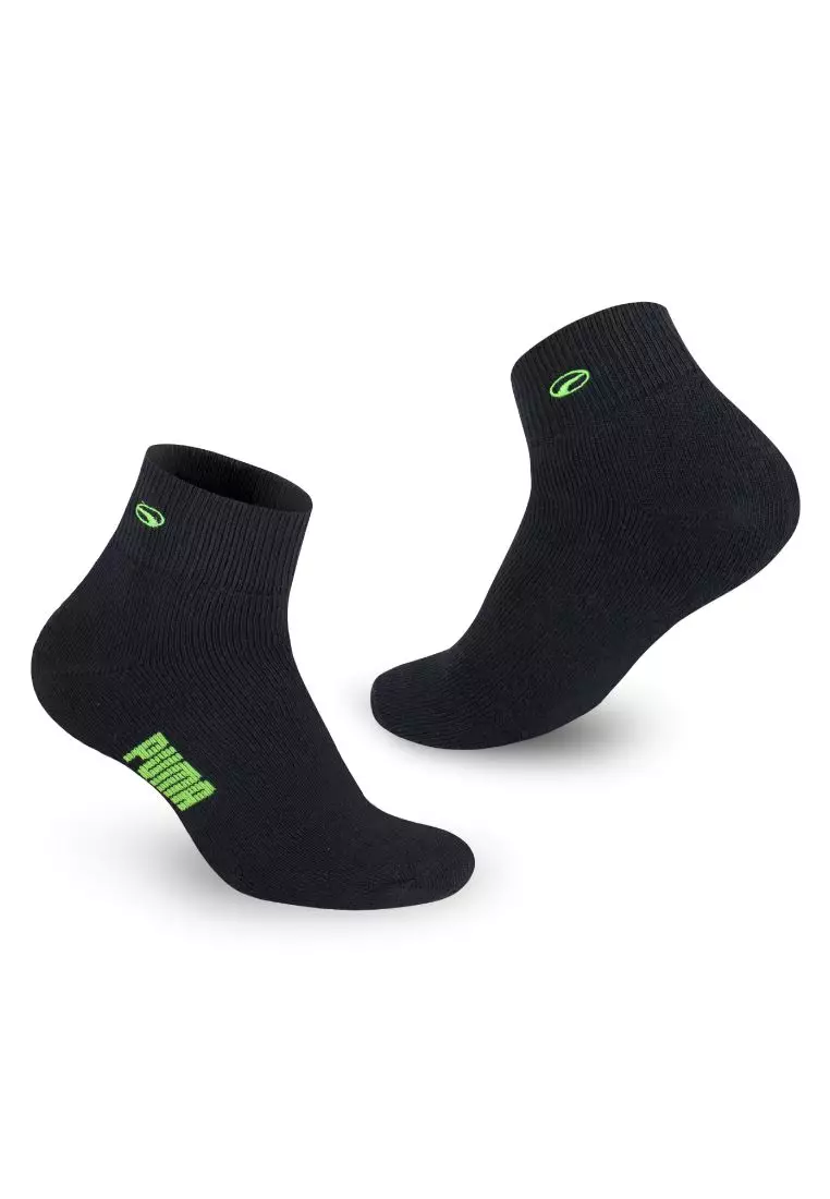 Puma Boys’ Embroidered Cotton Sports Ankle Socks 3 pairs in a pack PBSEG5