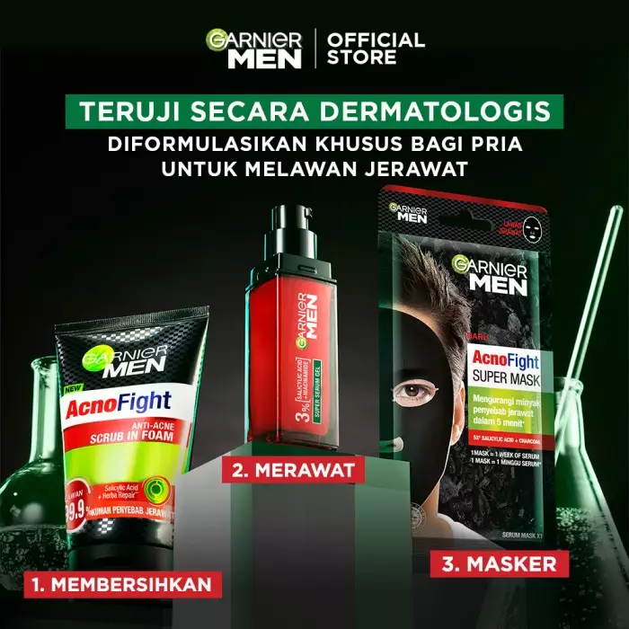 Garnier Men Acno Fight Super Serum Gel 30ml