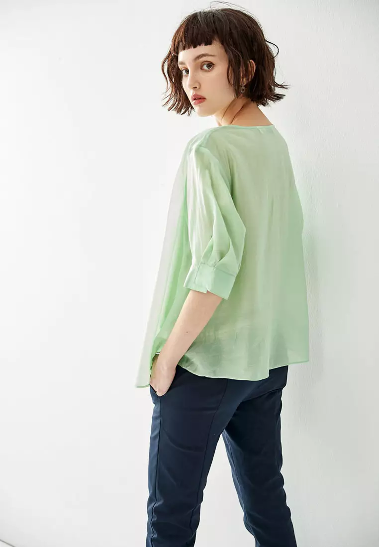 Front Wrap Panel Green Top