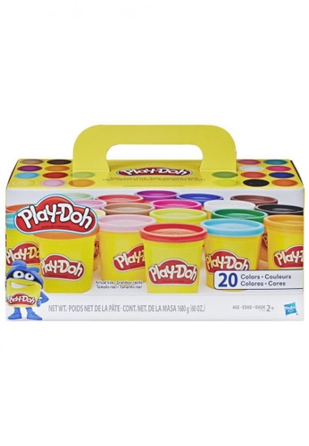 Hasbro multi Hasbro PLAY-DOH & MORE SUPER COLOR PACK (20 cans) D0D12TH8500A8FGS_1