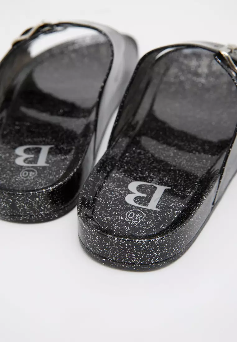 Sofia Melda Jelly Sandal Black