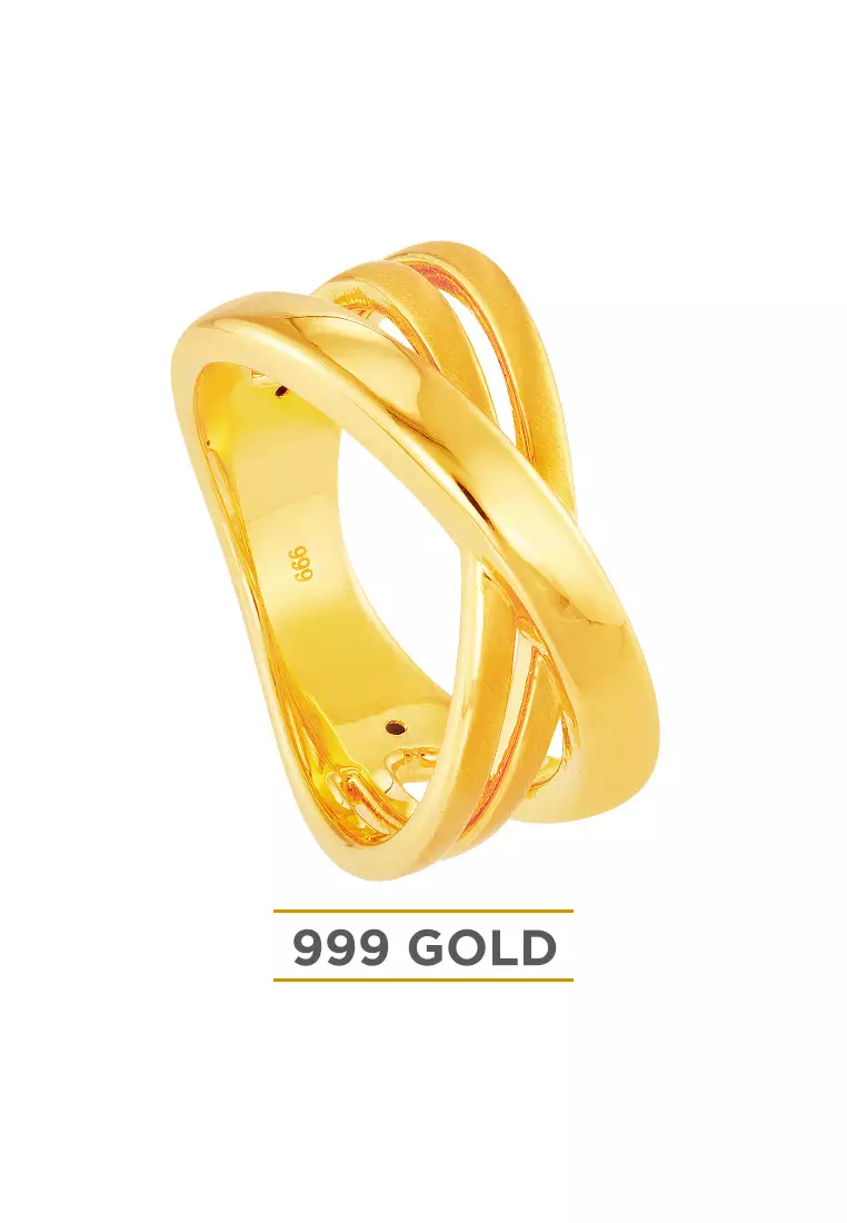 HABIB 999/24K Yellow Gold Ring LTR100624