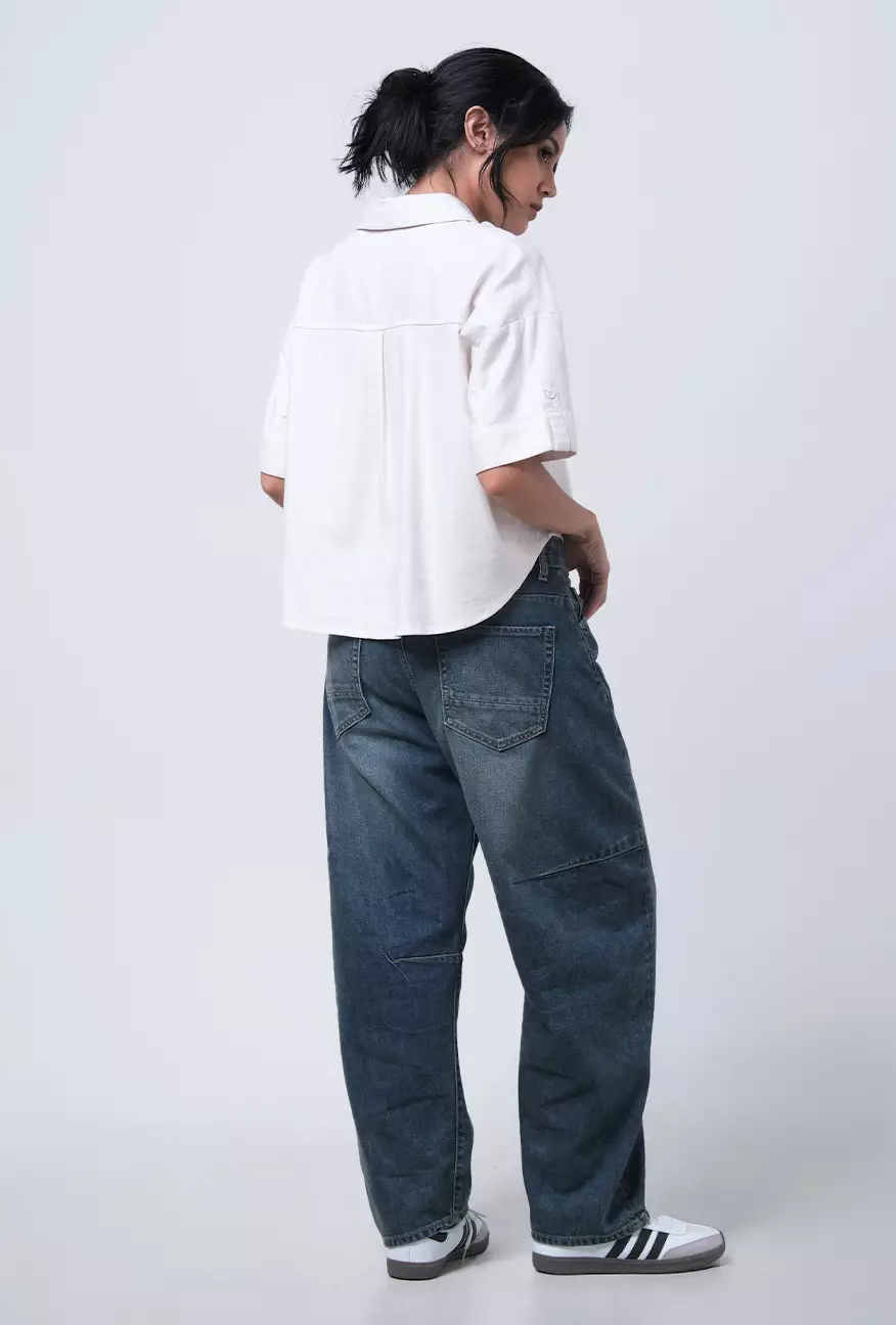 Kemeja Wanita Berinda Offwhite