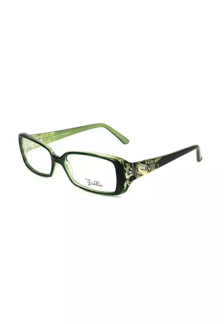 Emilio Pucci Brown Plastic Glasses (Frames) main image 0