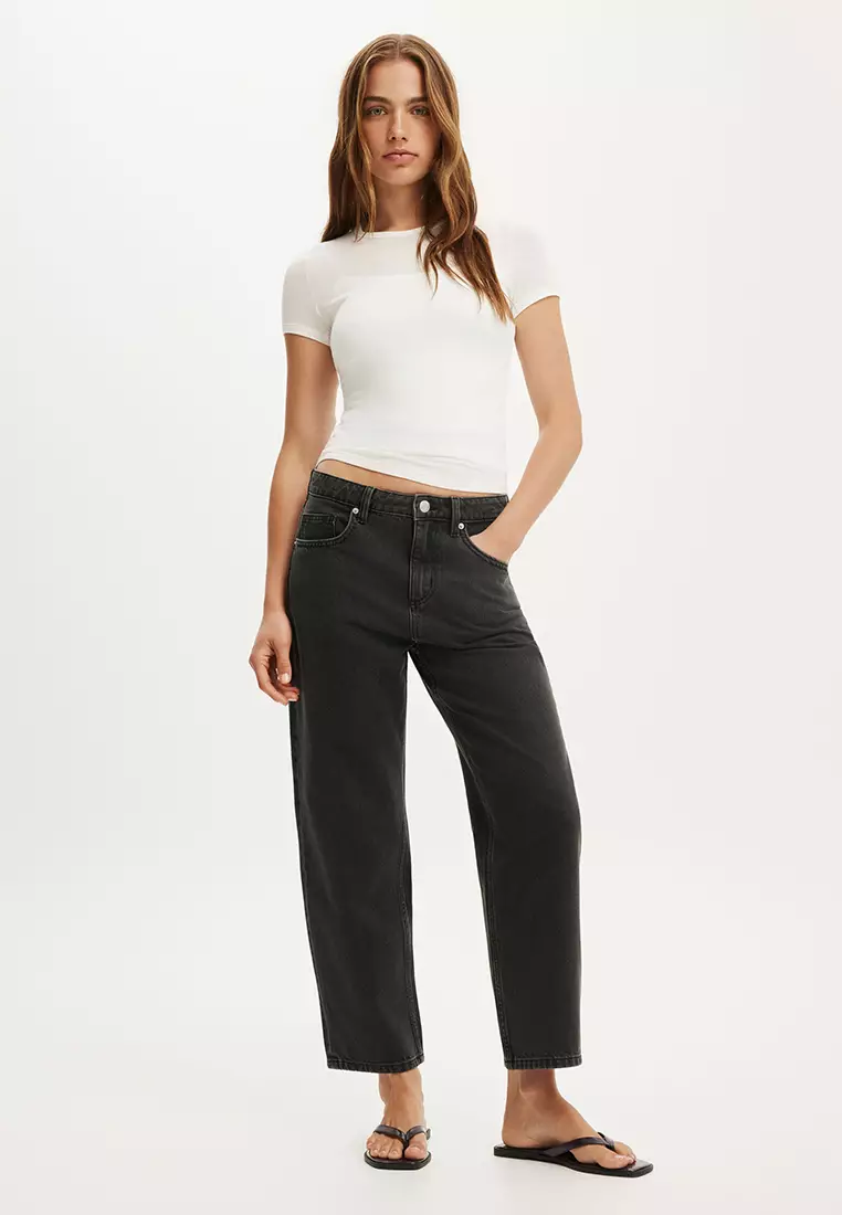 Straight Crop Jeans