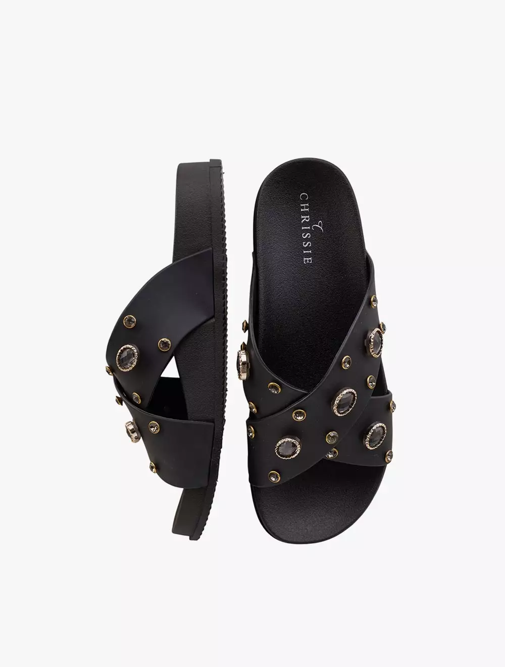 Payless Chrissie Womens Nael Jelly Sandals - Black_05