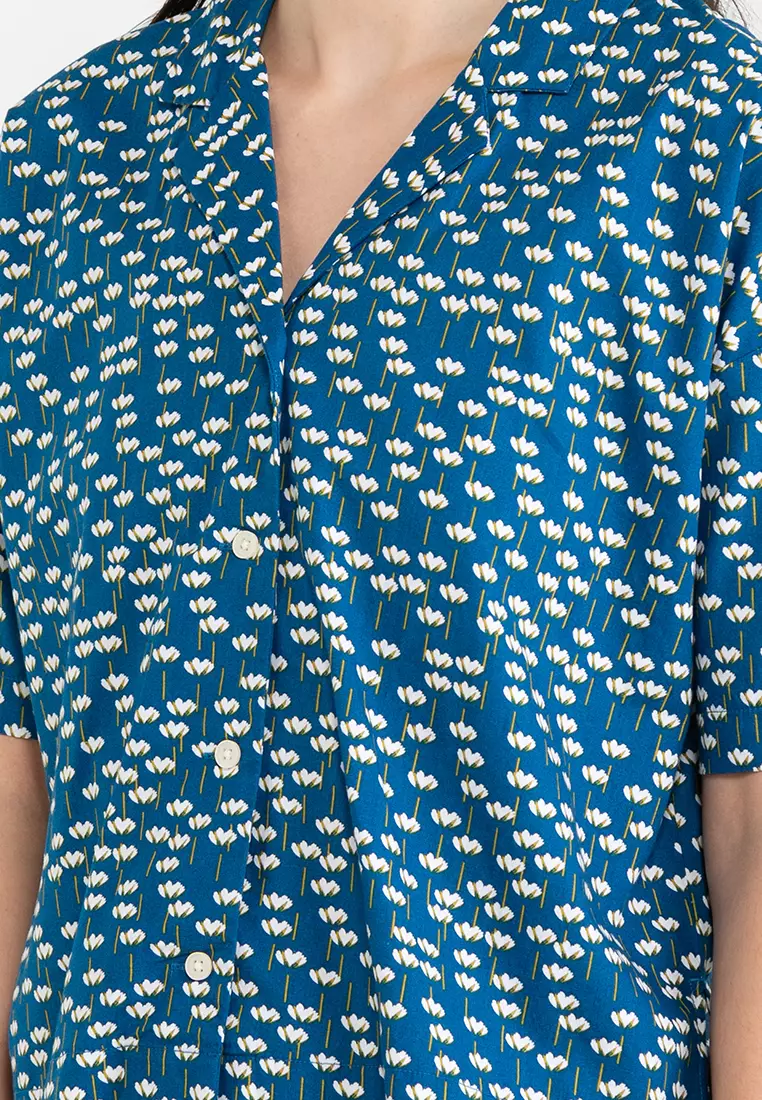 SG Camp Collar Shirt - Leopard