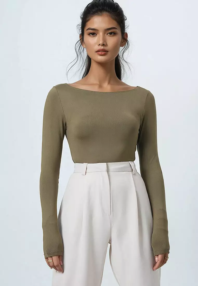 Boat Neck Blouse