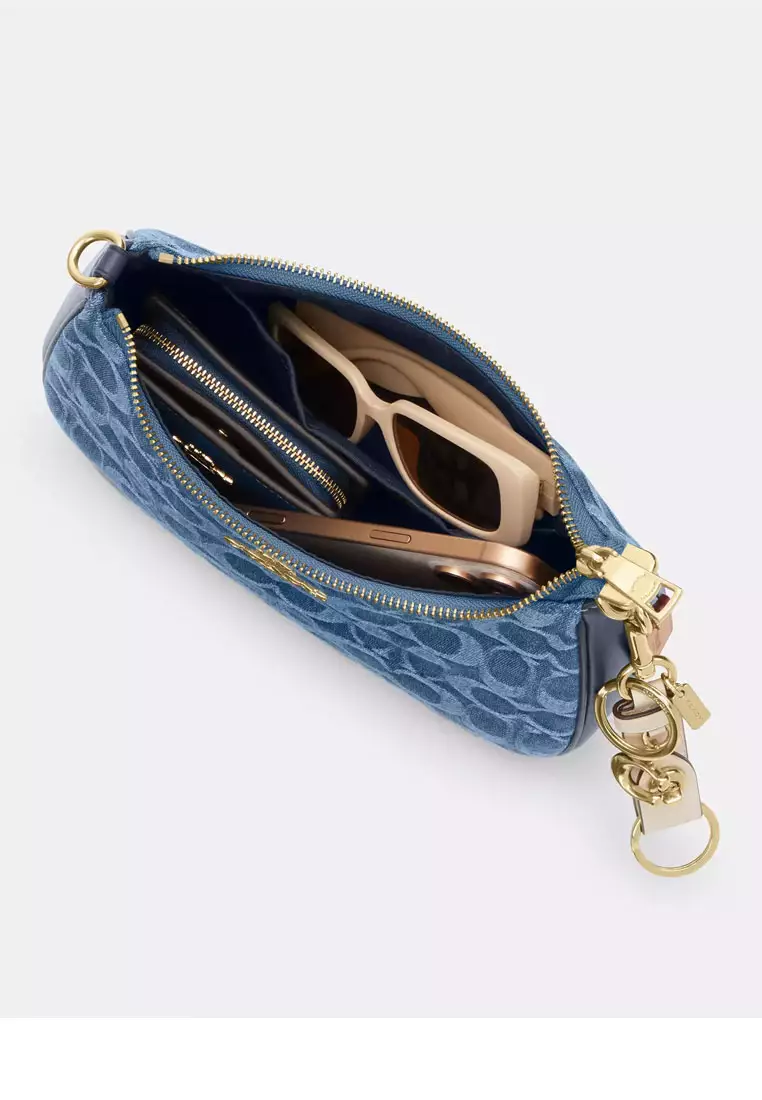 Teri Shoulder Bag In Signature Denim