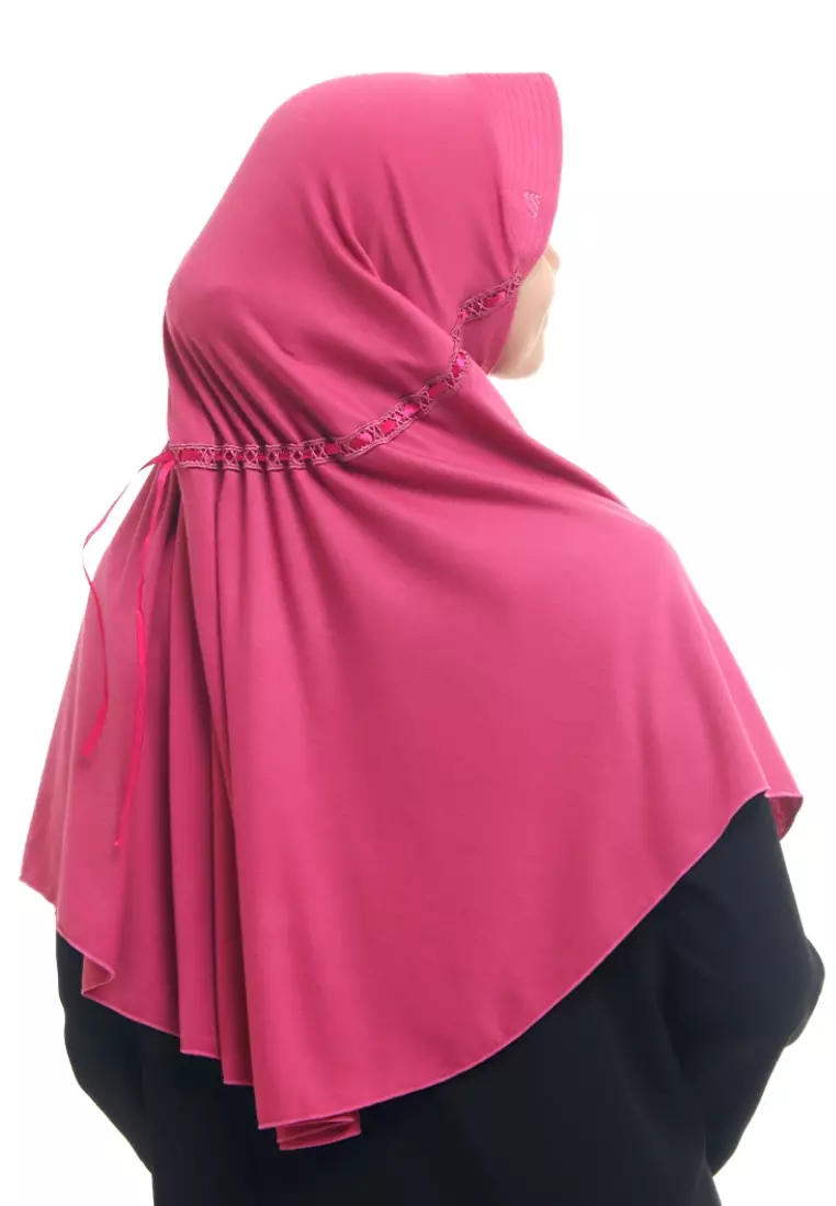 RABBANI - Kerudung Sekolah Instan Innova KAA - Fushia Rose