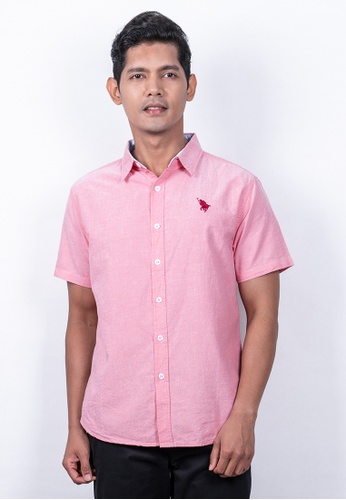 Buy Milano Milano Men Woven Short Sleeve Shirt Zalora Hk zalora hk