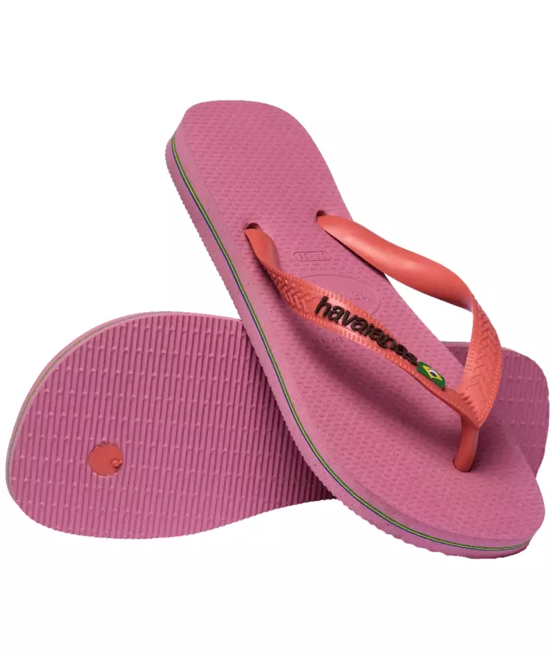 [ONLINE EXCLUSIVE] Havaianas 1105 Brasil Logo Rose Chiffom - Sandal Pria