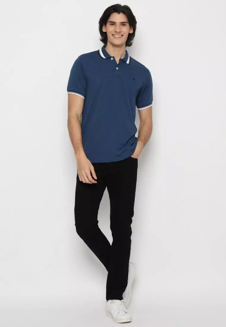 MATSUDA Kaos Polo Shirt Pria Kerah Aioi