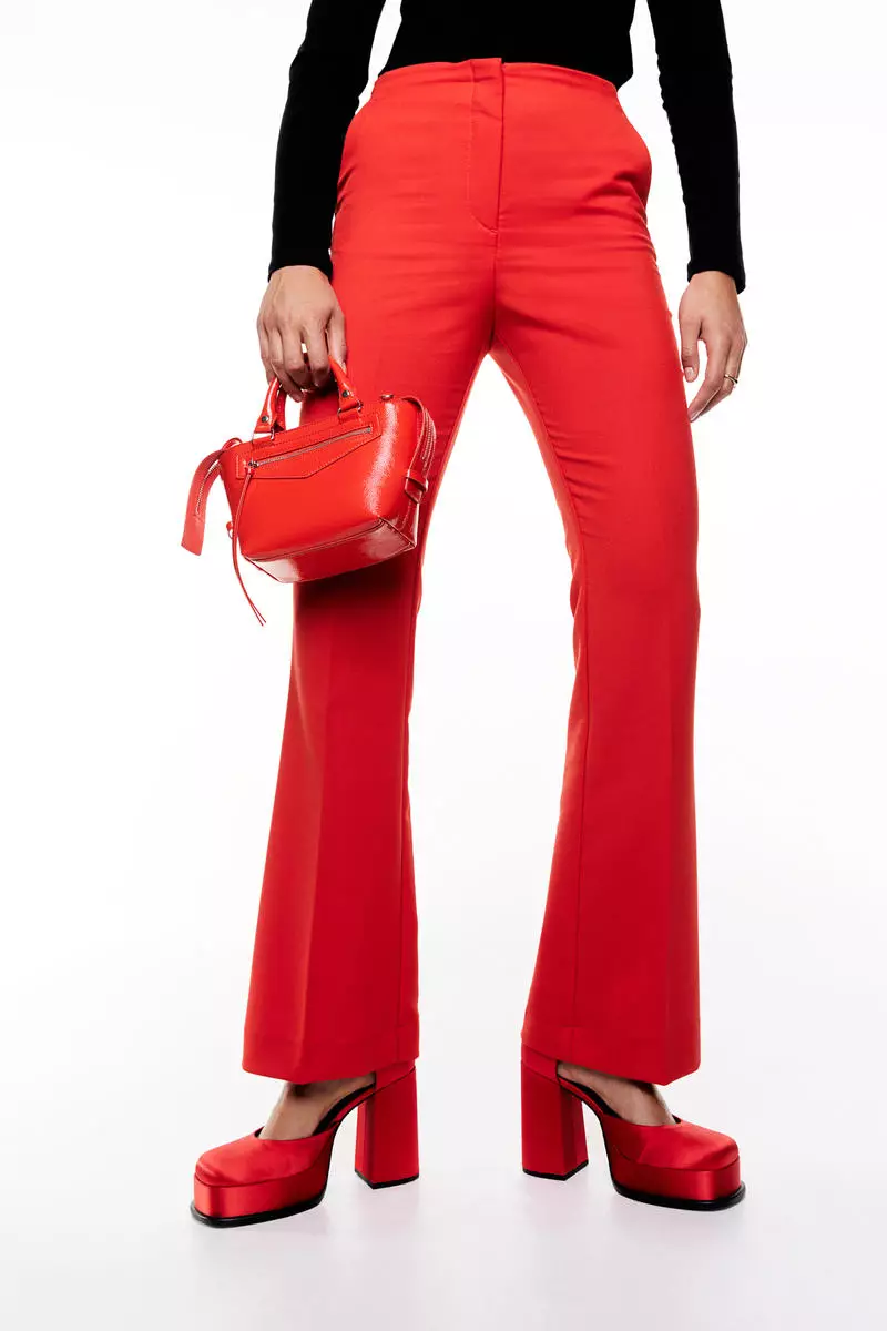 Flared trousers