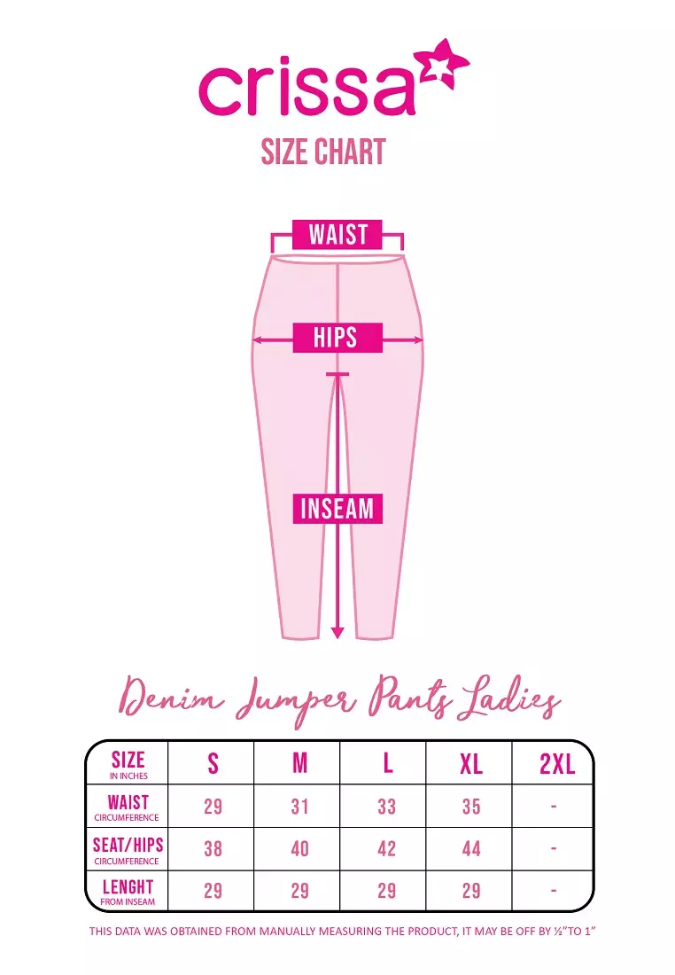 Denim Jumper Pants Ladies