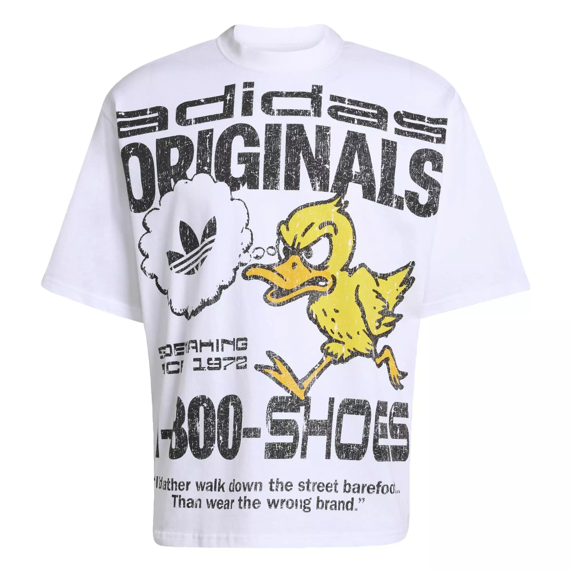 Lifestyle Originals Duck Graphic Tee Men White KG6439