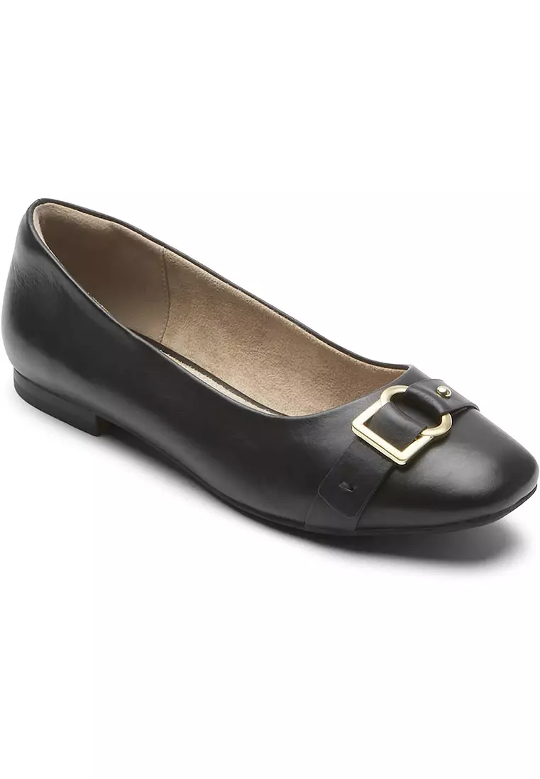 Rockport discount black flats