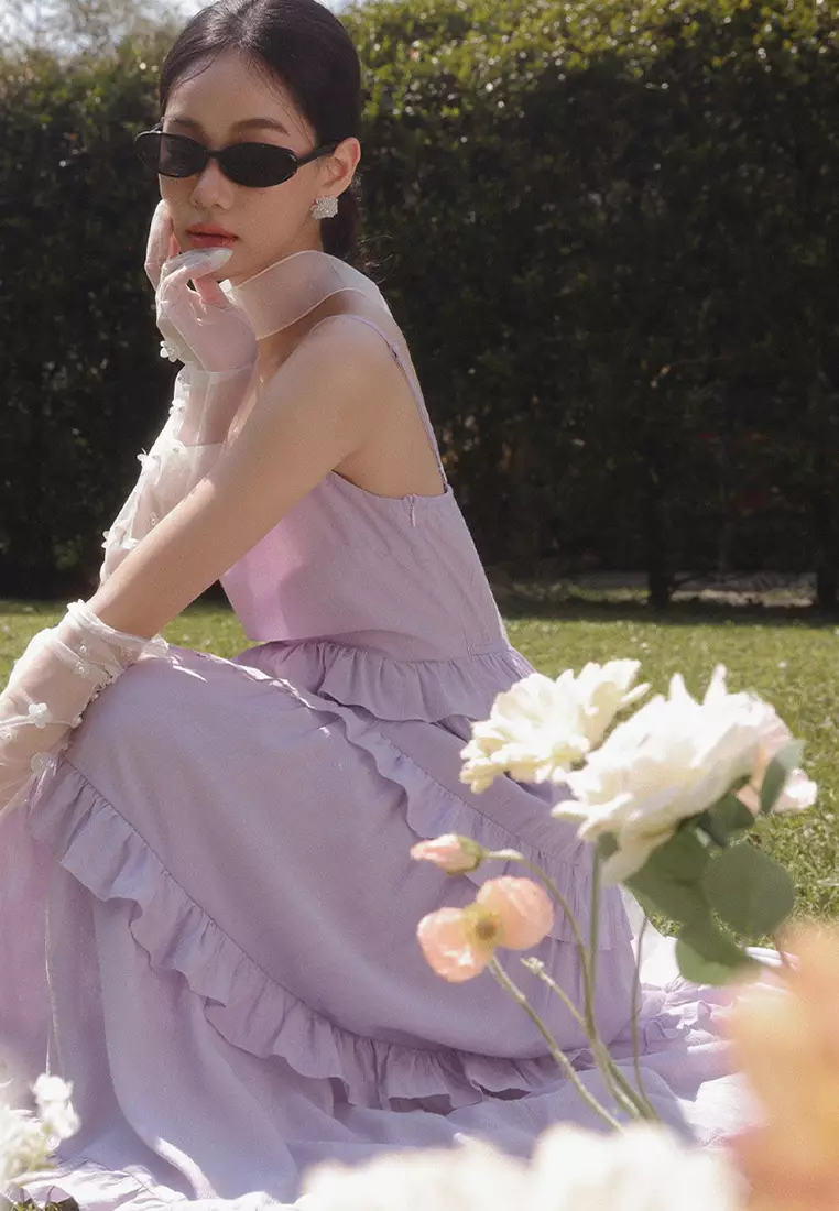 Tiered Ruffle Maxi Dress