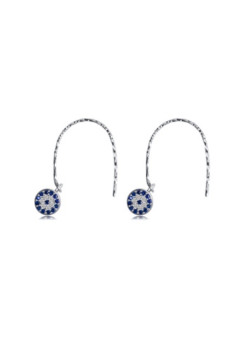 ZITIQUE silver Women's Elegant Threader Earrings - Silver D4C33AC0904B6DGS_1