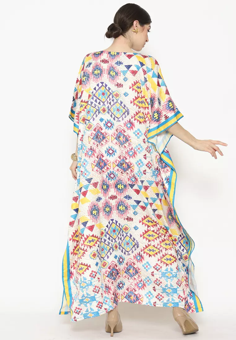 Kanzi Exclusive Short Sleeve Classic Kaftan
