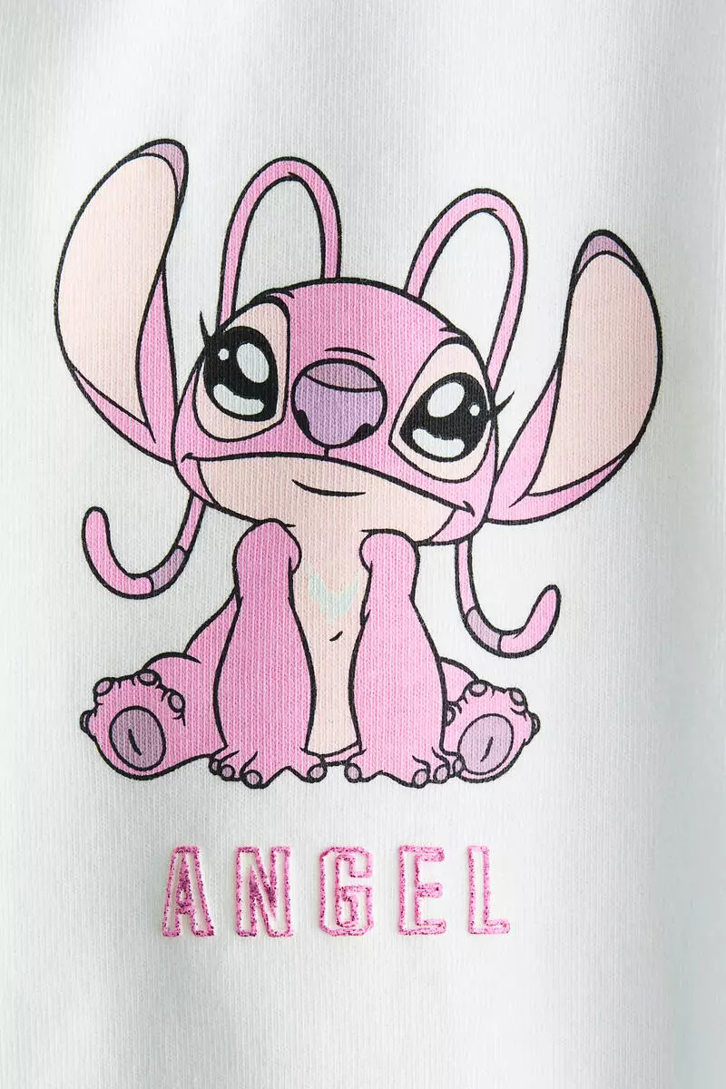 Printed cotton T-shirt