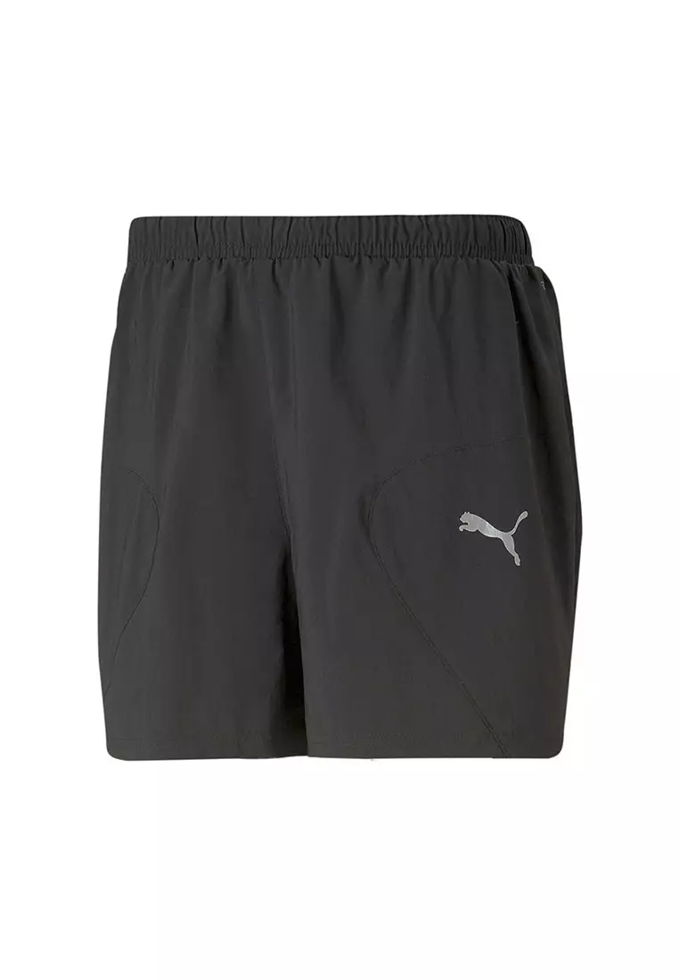 Puma black shorts mens online
