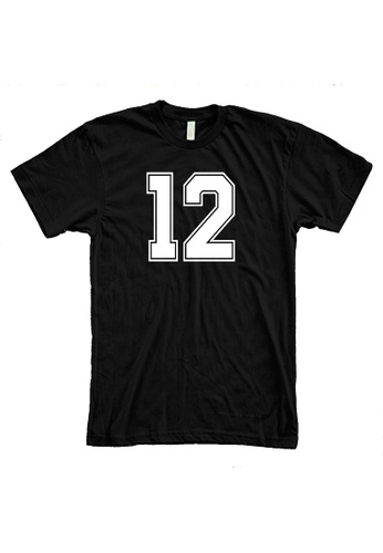 MRL Prints black Number Shirt 12 T-Shirt Customized Jersey 0D51FAA954F21BGS_1