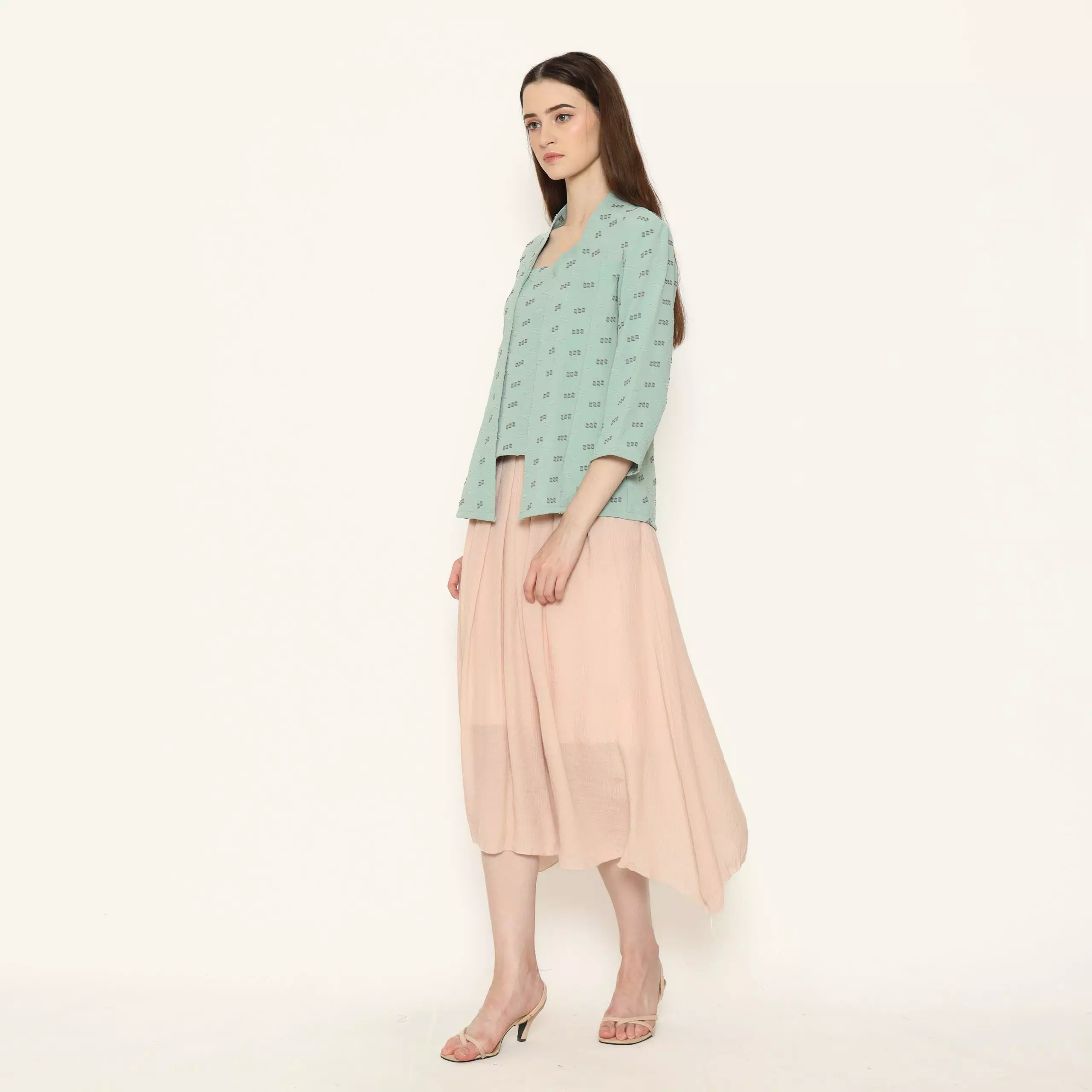 Blouse Batik Wanita - Atasan Batik - Bhatara Batik Yasmine 2 - Baju Batik Modern Lengan Panjang